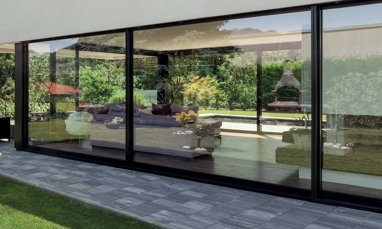 finestre in PVC scorrevoli